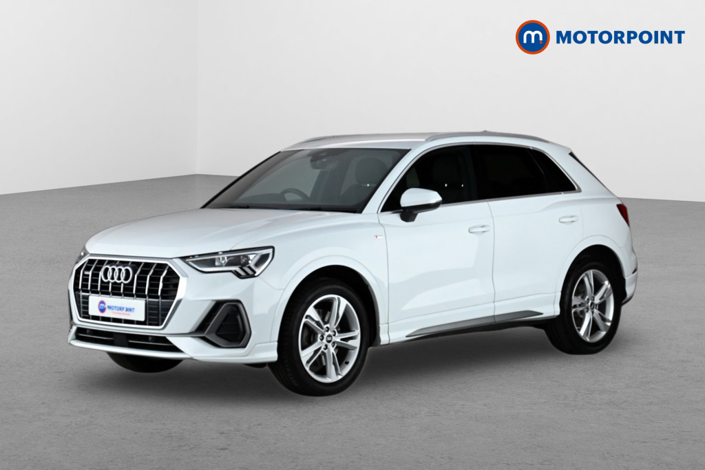Audi Q3 40 Tdi 200 Quattro S Line S Tronic DA21JVW White #3