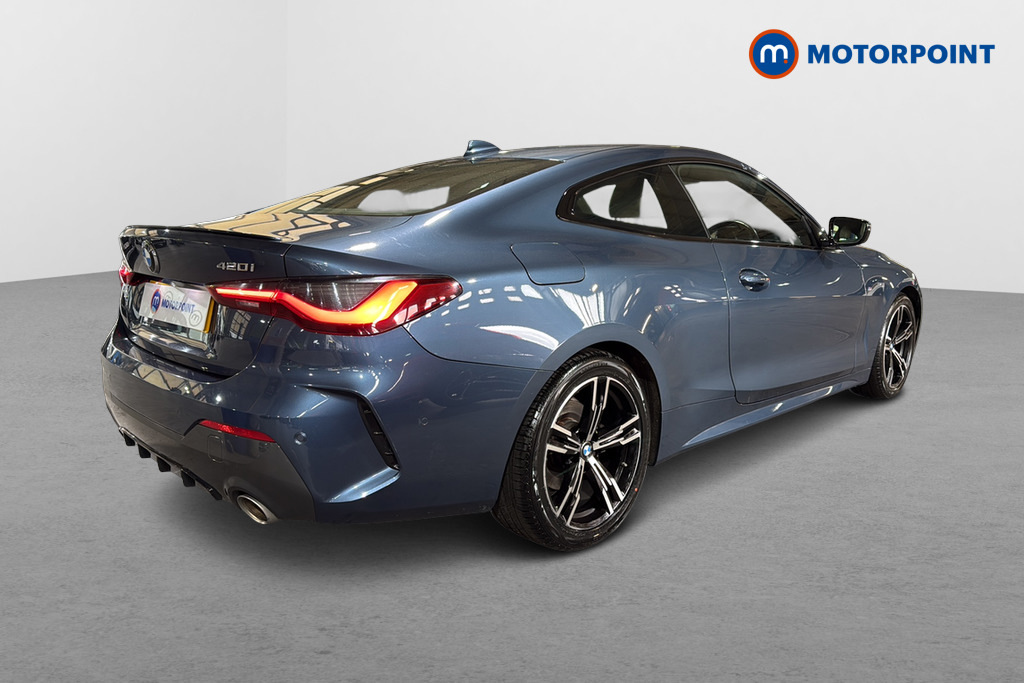 BMW 4 Series 420I M Sport Step AU71ENP Blue #5