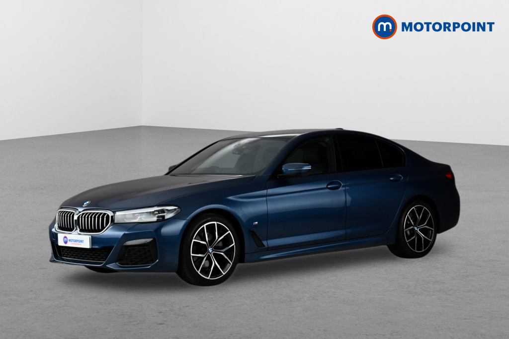 BMW 5 Series 520D Mht M Sport Step Blue #3