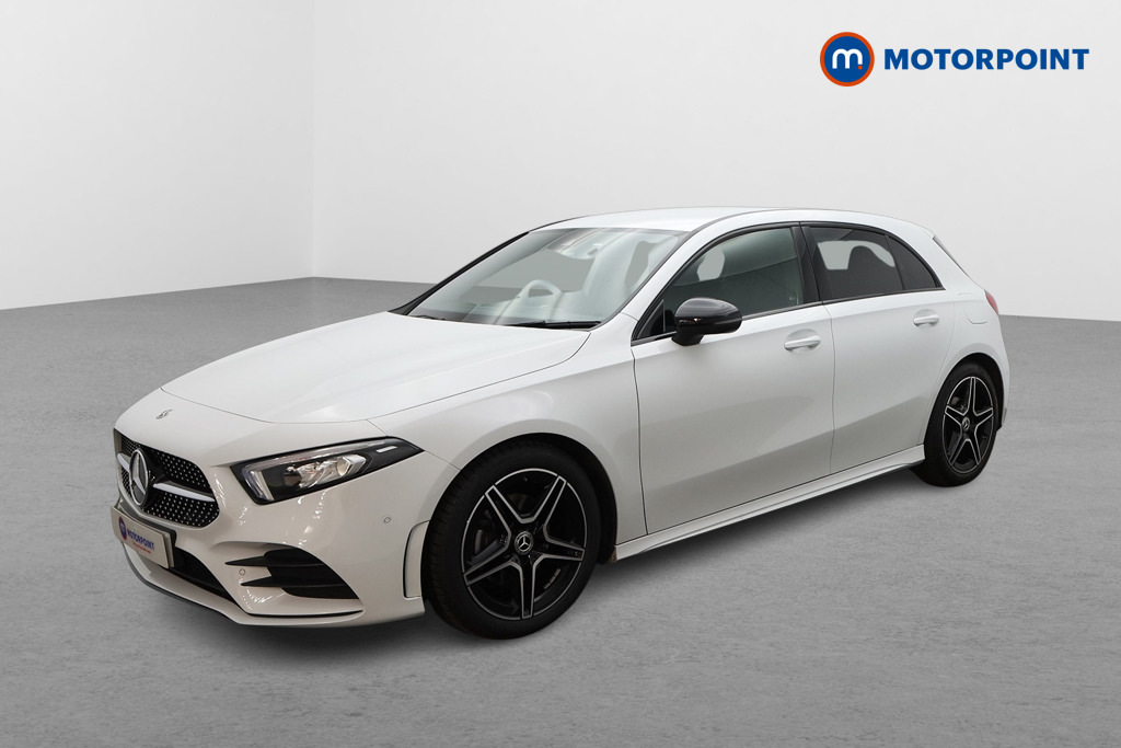 Mercedes-Benz A Class A180 Amg Line Executive YC72NNG White #2