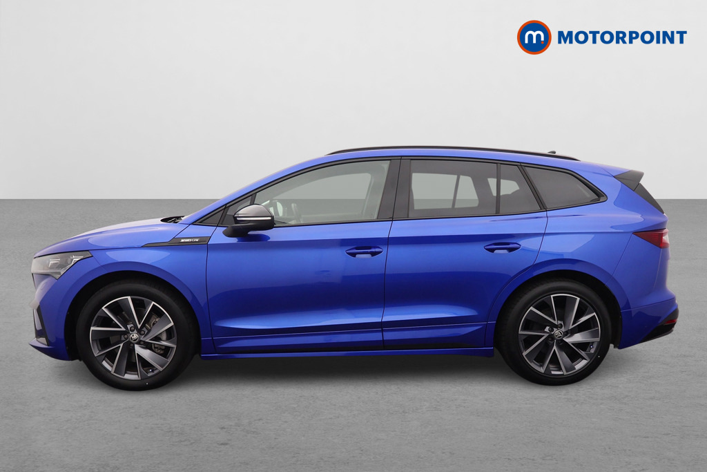 Skoda ENYAQ 210Kw 85X Sportline Plus 82Kwh 4X4 Blue #4