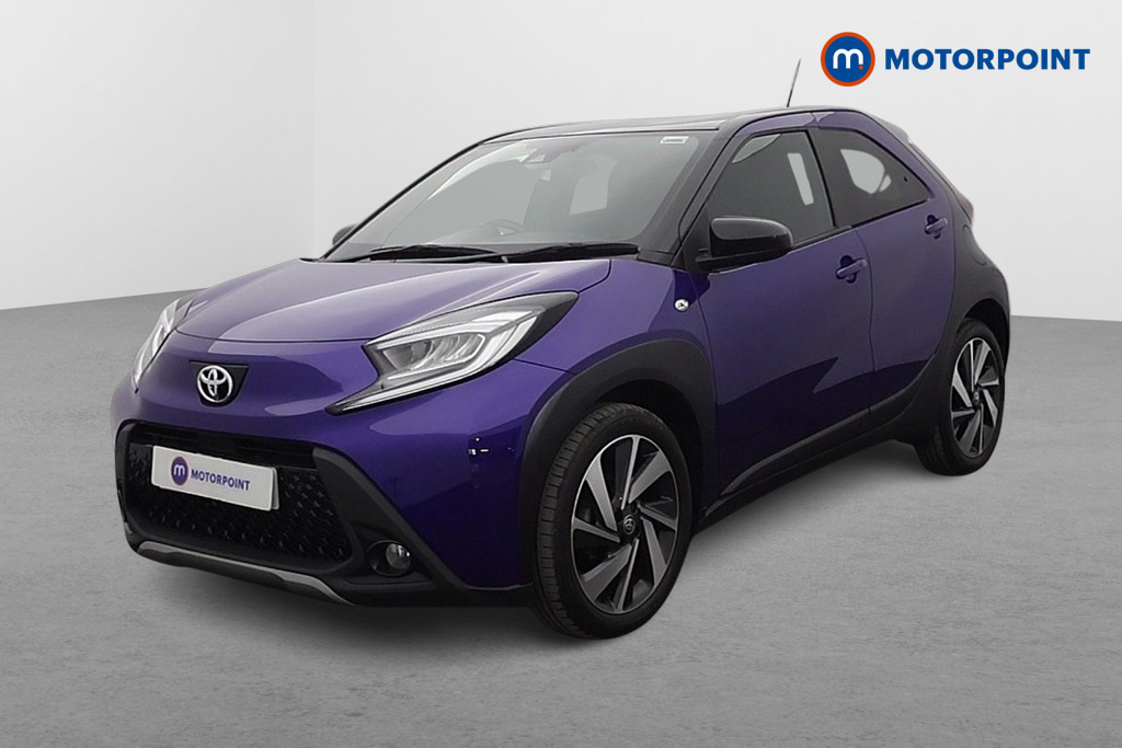 Toyota Aygo X 1.0 Vvt-i Exclusive FD72ZTK Blue #3