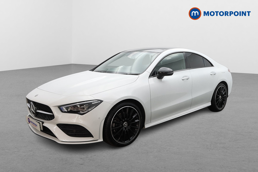 Mercedes-Benz CLA Class Cla 220D Amg Line Premium -Plus Night Ed Tip A White #3