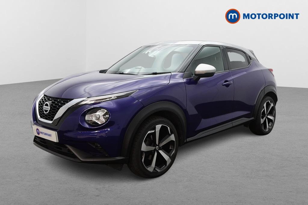 Nissan Juke 1.0 Dig-t 114 Tekna SA71UFR Blue #3
