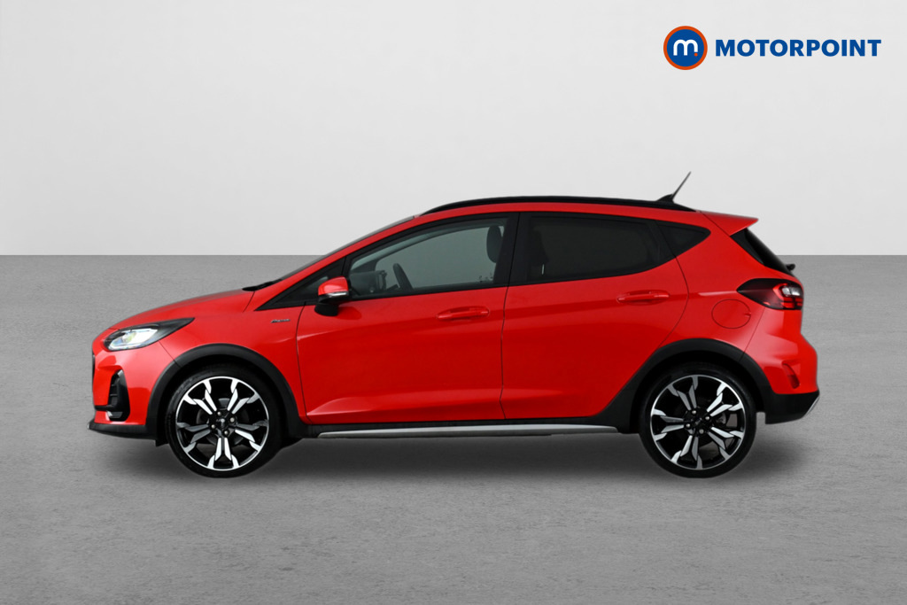 Ford Fiesta 1.0 Ecoboost Hybrid Mhev 125 Active X Ed PO72SRX Red #4