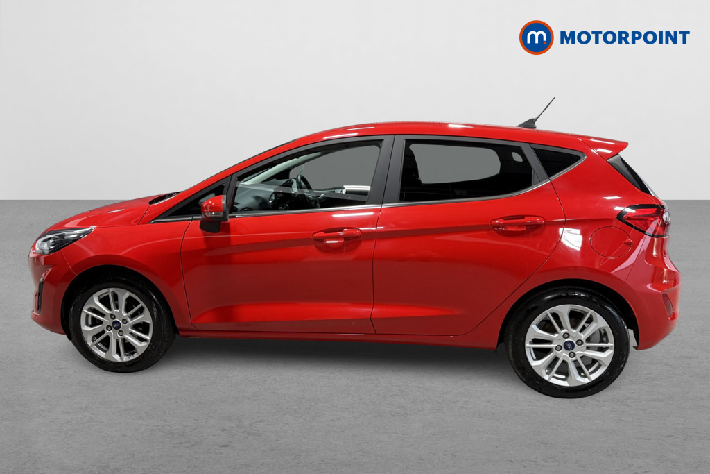 Ford Fiesta 1.0 Ecoboost Hybrid Mhev 125 Titanium HV72SGY Red #4