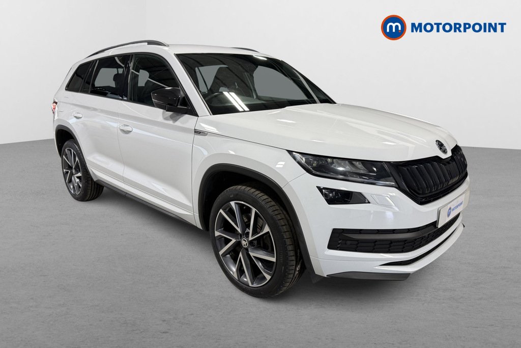 Skoda Kodiaq 2.0 Tdi Sport Line 4X4 Dsg 7 Seat White