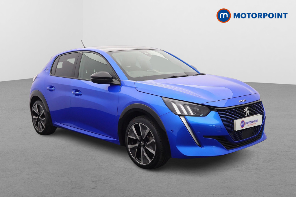 Peugeot e-208 100Kw Gt 50Kwh Blue