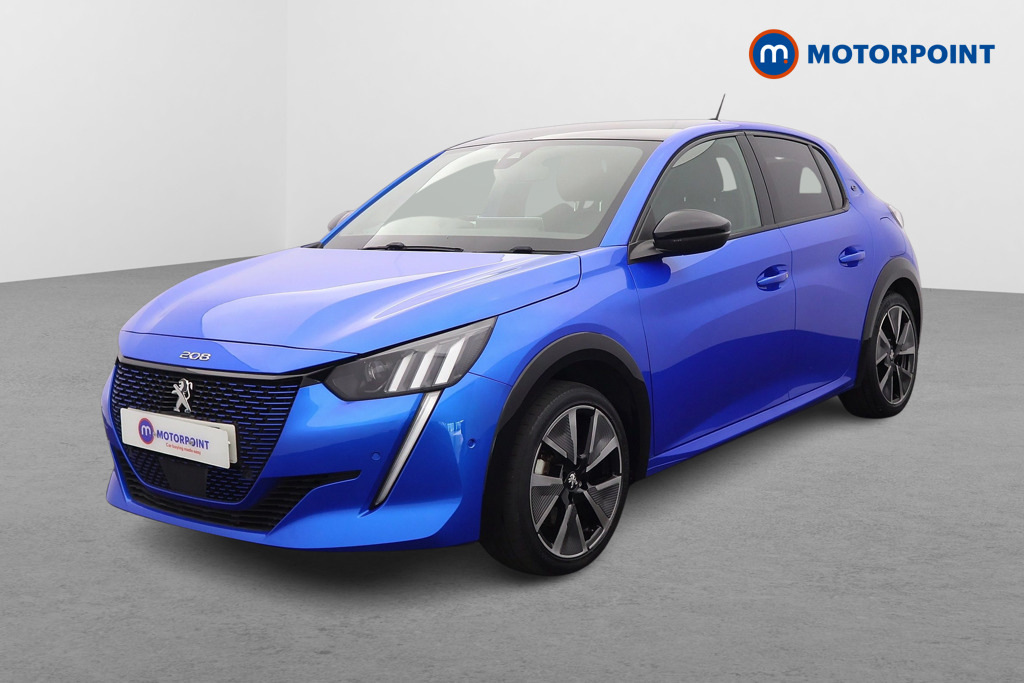 Peugeot e-208 100Kw Gt 50Kwh Blue #3