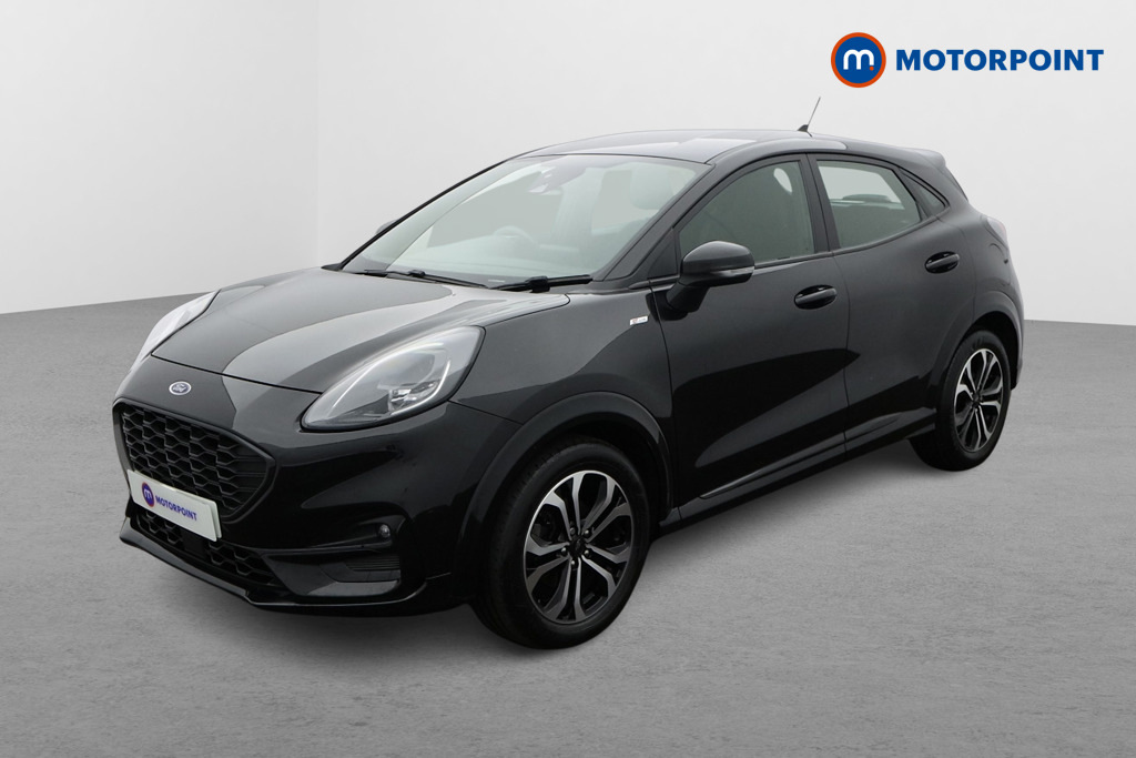 Ford Puma 1.0 Ecoboost Hybrid Mhev St-line Dct AO22FKA Black #3