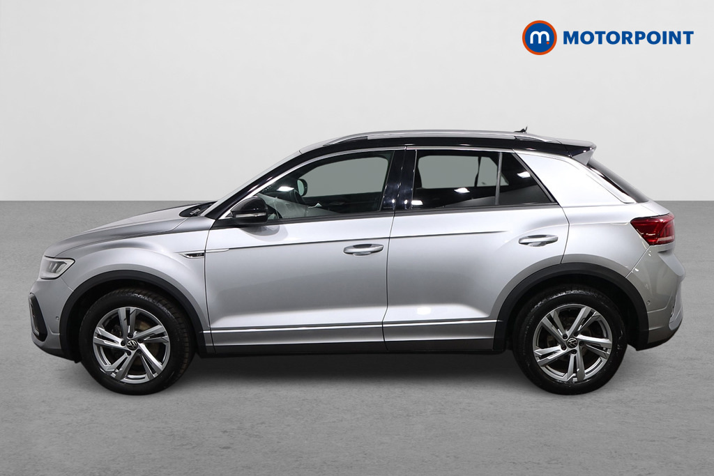 Volkswagen T-Roc 1.5 Tsi R-line AF72XXK Silver #4
