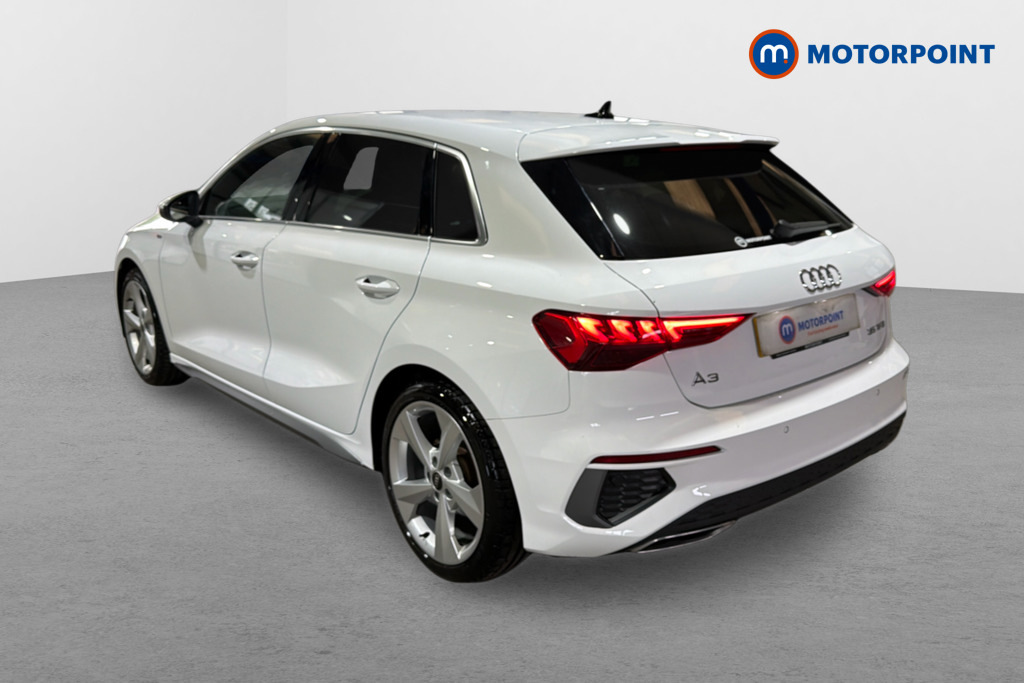 Audi A3 35 Tfsi S Line S Tronic HG72VCK White #5