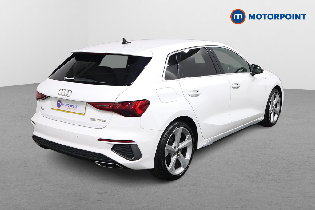 Audi A3 35 Tfsi S Line HG21MTF White #6