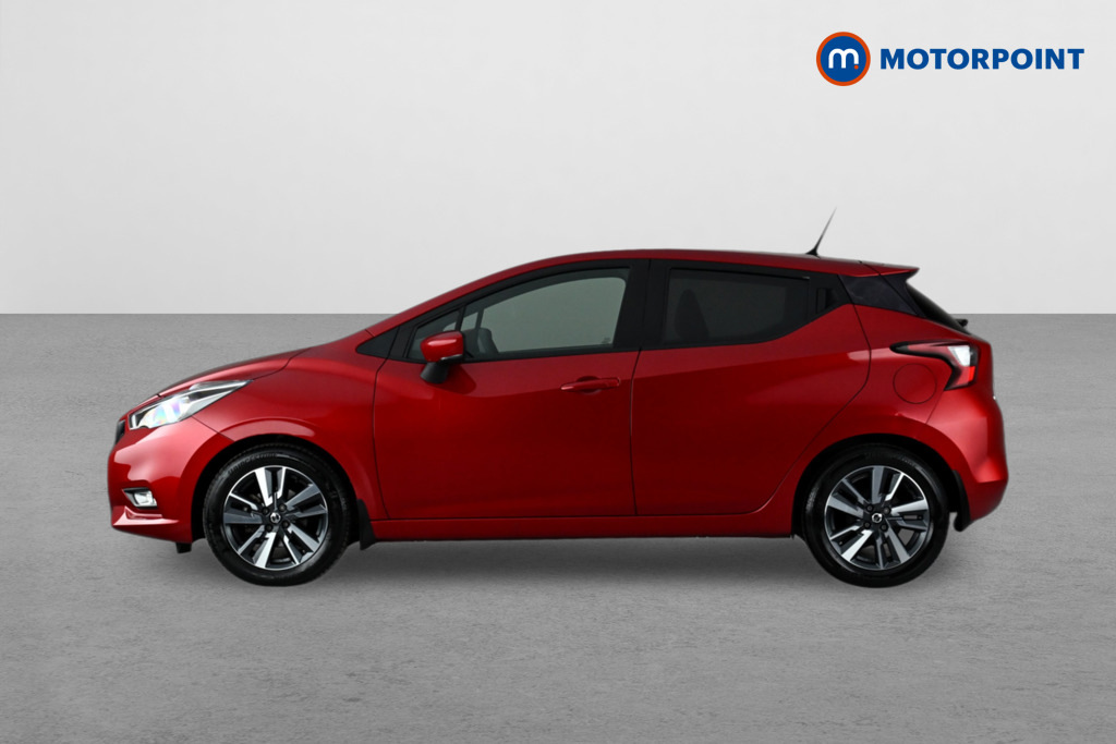 Nissan Micra 1.0 Ig-t 100 Tekna Red #4