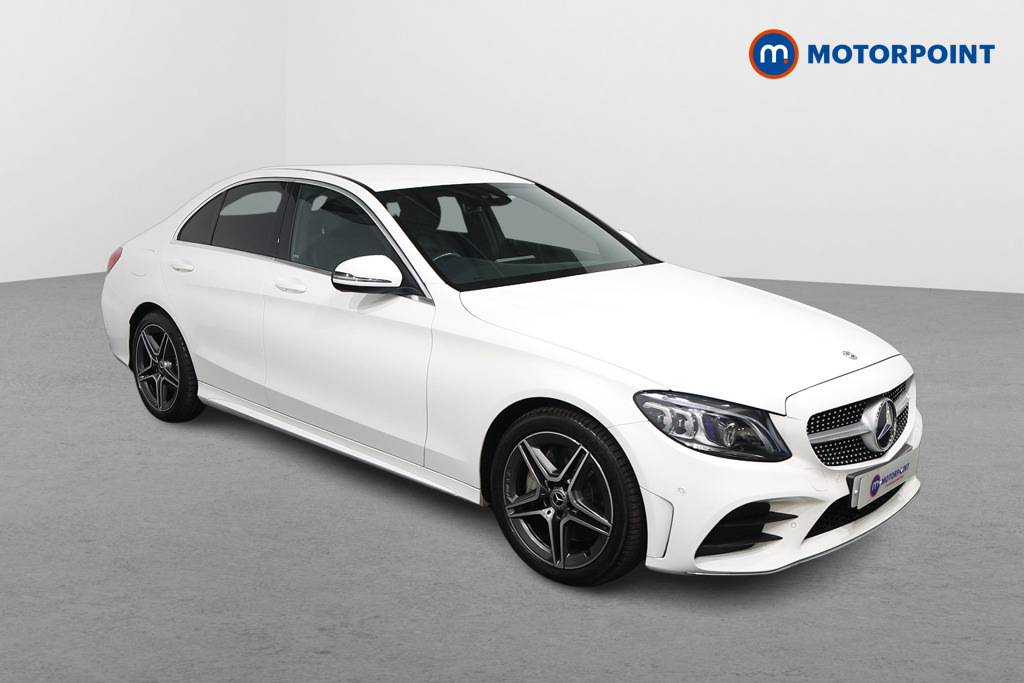 Mercedes-Benz C Class C300 Amg Line Edition Premium 9G-tronic White