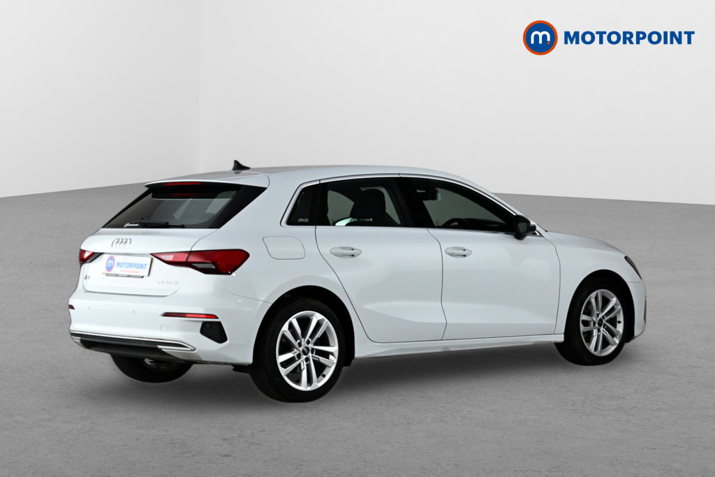Audi A3 35 Tfsi Sport S Tronic HJ73OHF White #6