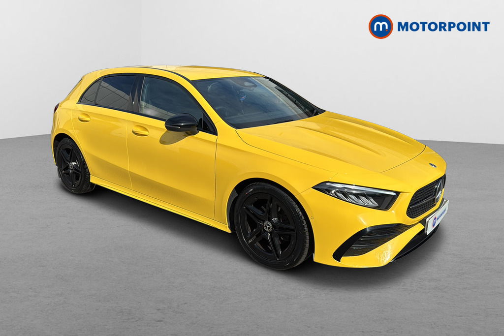 Mercedes-Benz A Class A200d Amg Line Premium Yellow