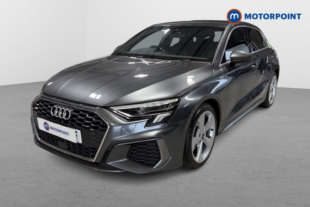 Audi A3 30 Tfsi S Line S Tronic LX23UNF Grey #3