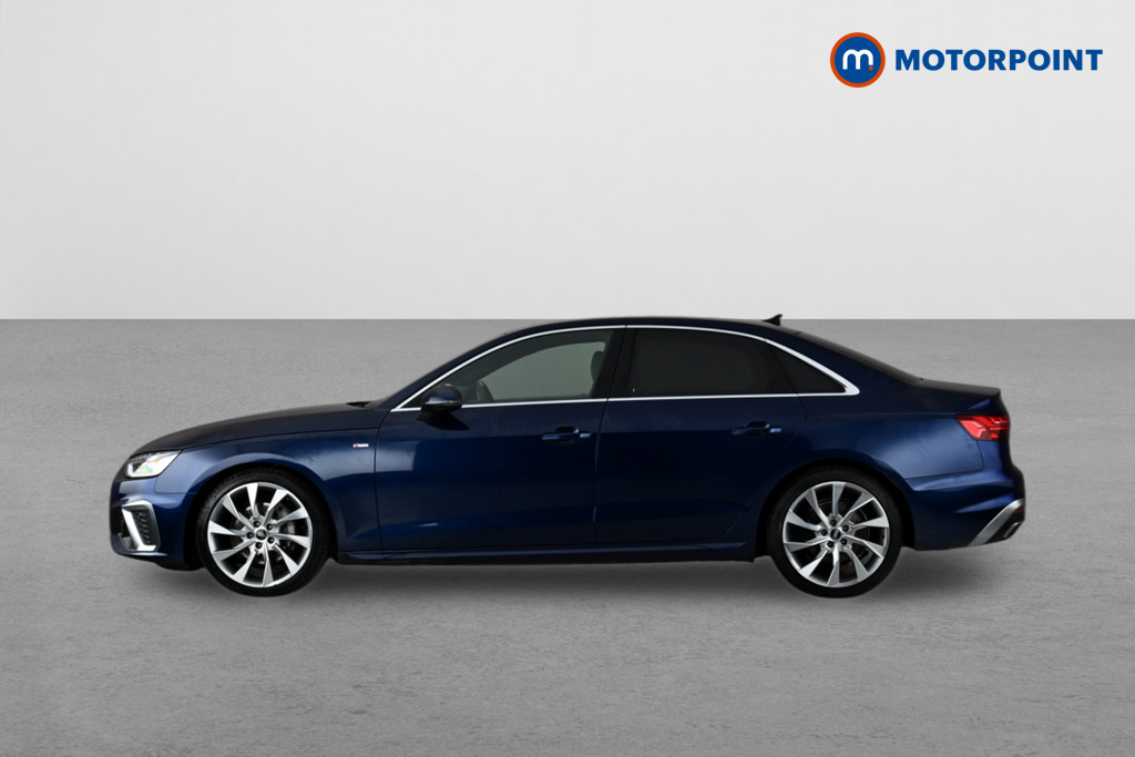 Audi A4 40 Tfsi 204 S Line S Tronic LS21OGT Blue #4