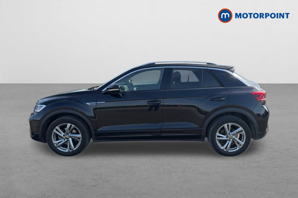 Volkswagen T-Roc 1.5 Tsi R-line Dsg RF23KWG Black #4