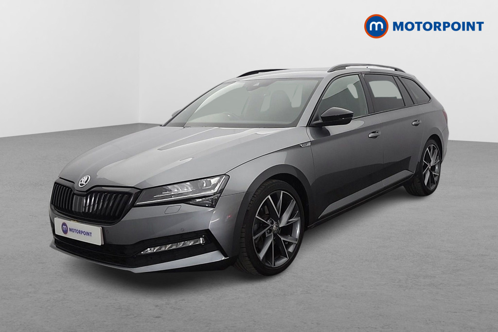 Skoda Superb 2.0 Tdi Cr 200 Sport Line Plus Dsg KN73WYK Grey #3