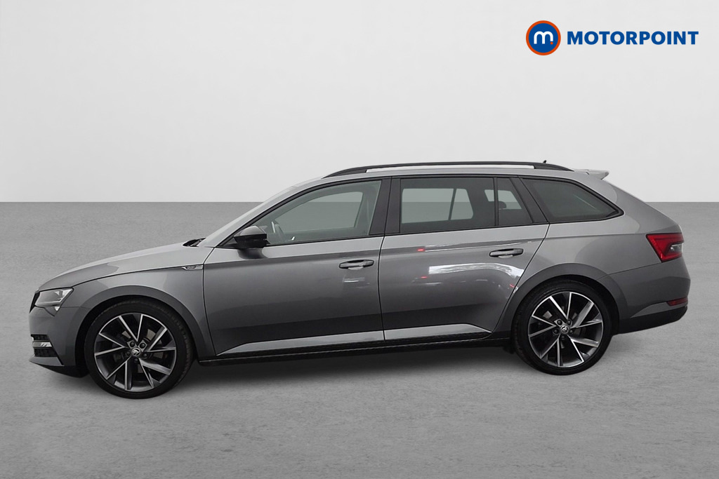 Skoda Superb 2.0 Tdi Cr 200 Sport Line Plus Dsg KN73WYK Grey #4