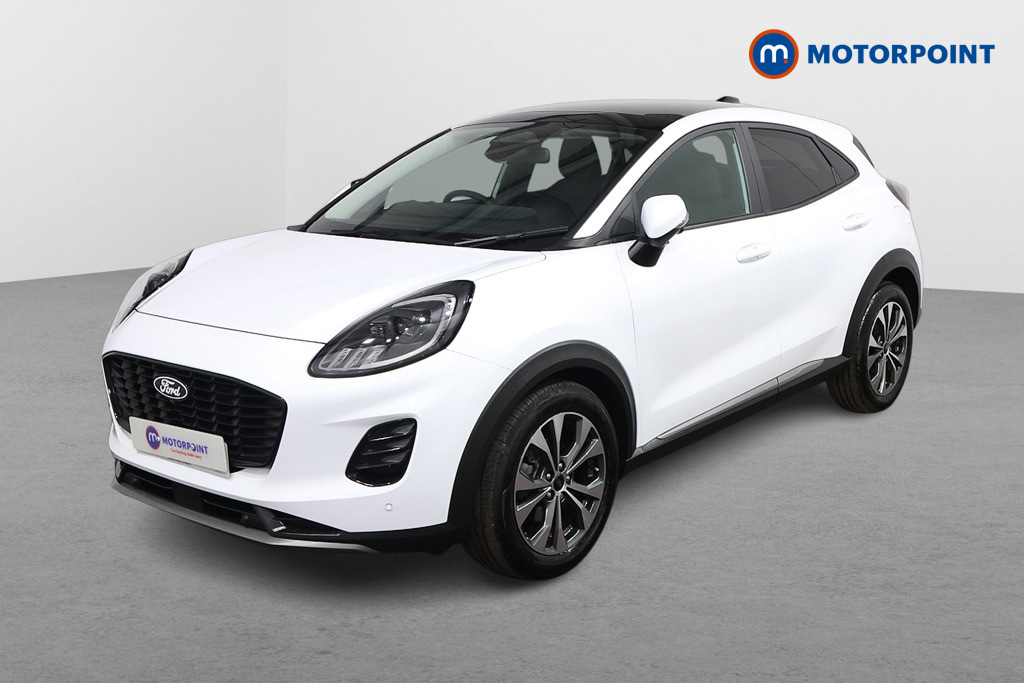 Ford Puma 1.0 Ecoboost Hybrid Mhev Titanium Dct EN25VDP White #3