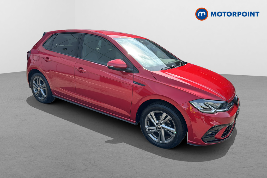 Volkswagen Polo 1.0 Tsi R-line Dsg Red