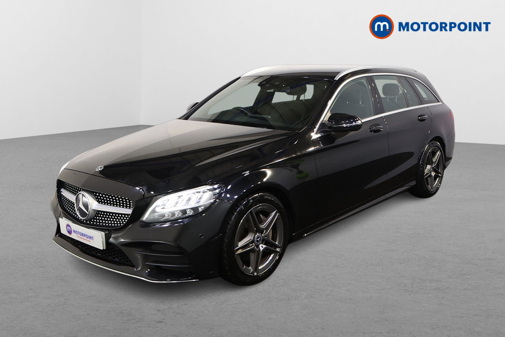 Mercedes-Benz C Class C200 Amg Line 9G-tronic HT19NTN Black #3