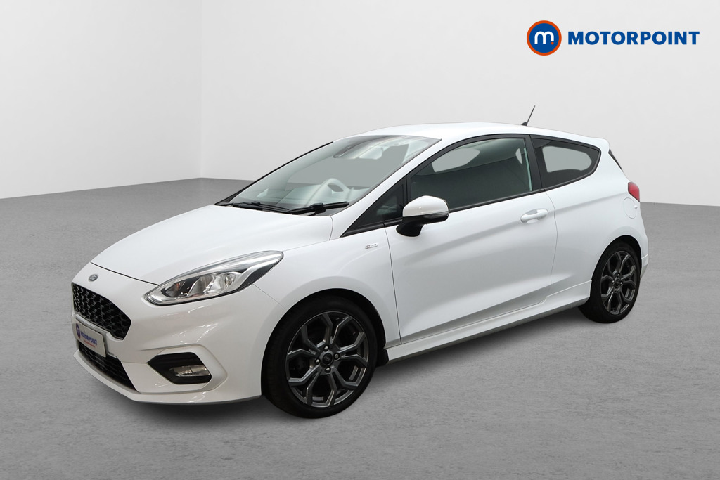 Ford Fiesta 1.0 Ecoboost Hybrid Mhev 125 St-line Edition SL70JVR White #3
