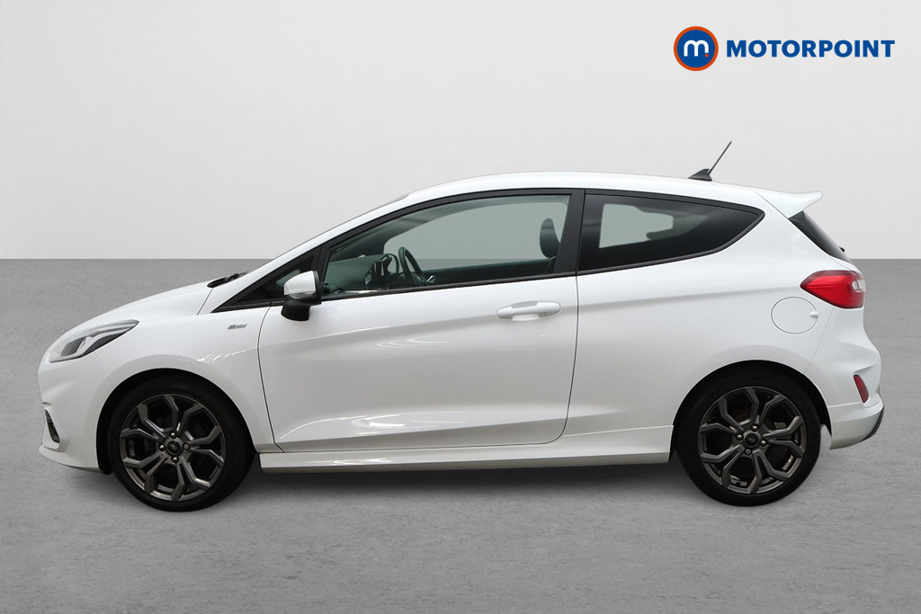 Ford Fiesta 1.0 Ecoboost Hybrid Mhev 125 St-line Edition SL70JVR White #4