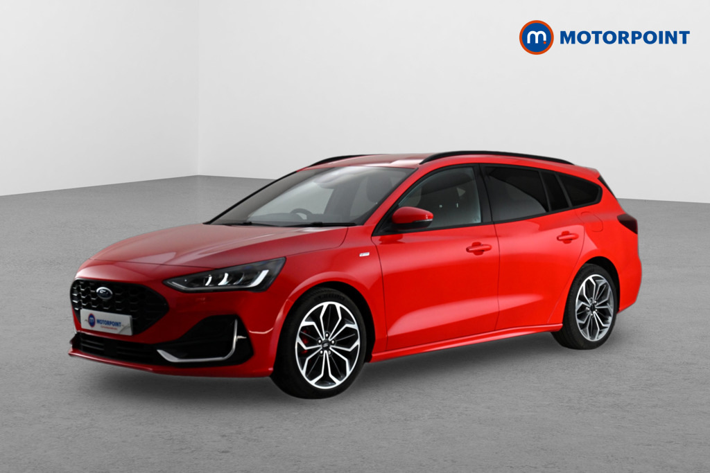 Ford Focus 1.5 Ecoblue St-line Vignale Red #3