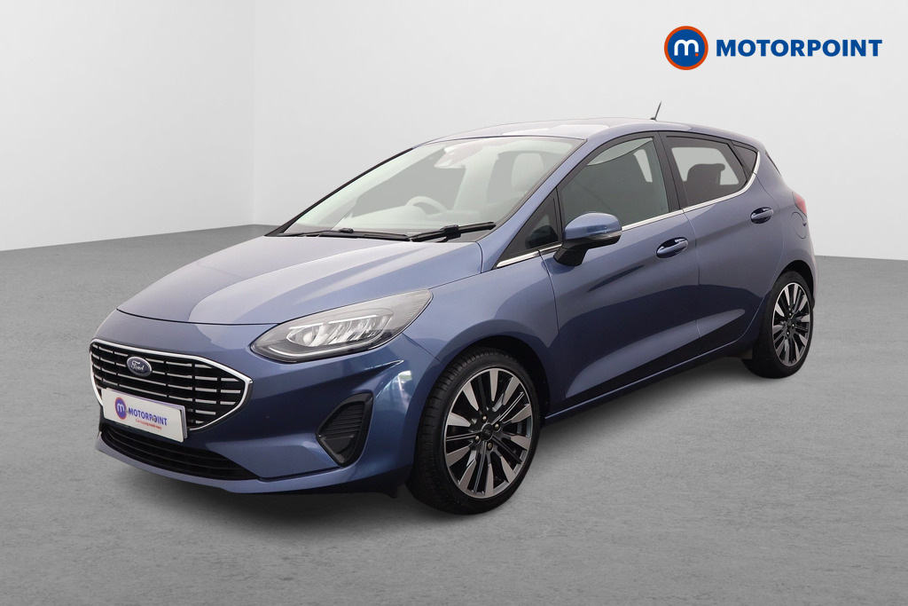 Ford Fiesta 1.0 Ecoboost Titanium X HF23GWY Blue #3