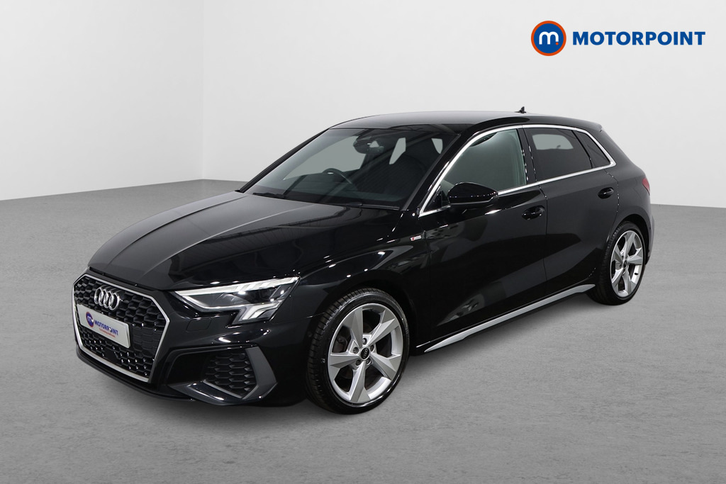 Audi A3 30 Tfsi S Line RE23ETZ Black #3