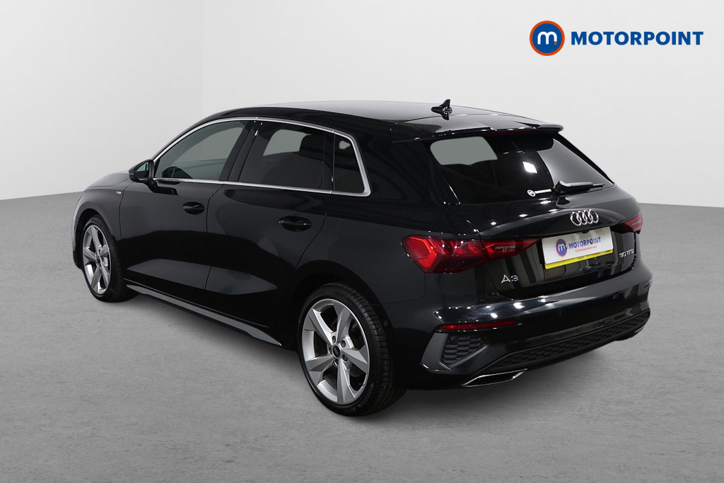 Audi A3 30 Tfsi S Line RE23ETZ Black #5