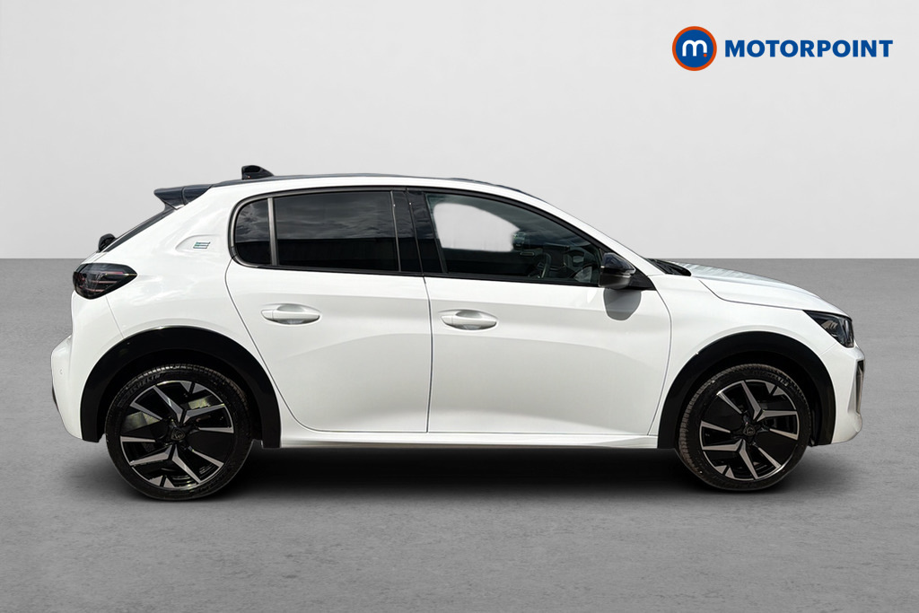 Peugeot e-208 115Kw Gt 51Kwh White #4