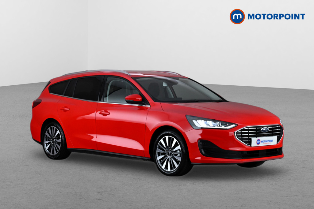 Ford Focus 1.0 Ecoboost Hybrid Mhev Titanium X Red