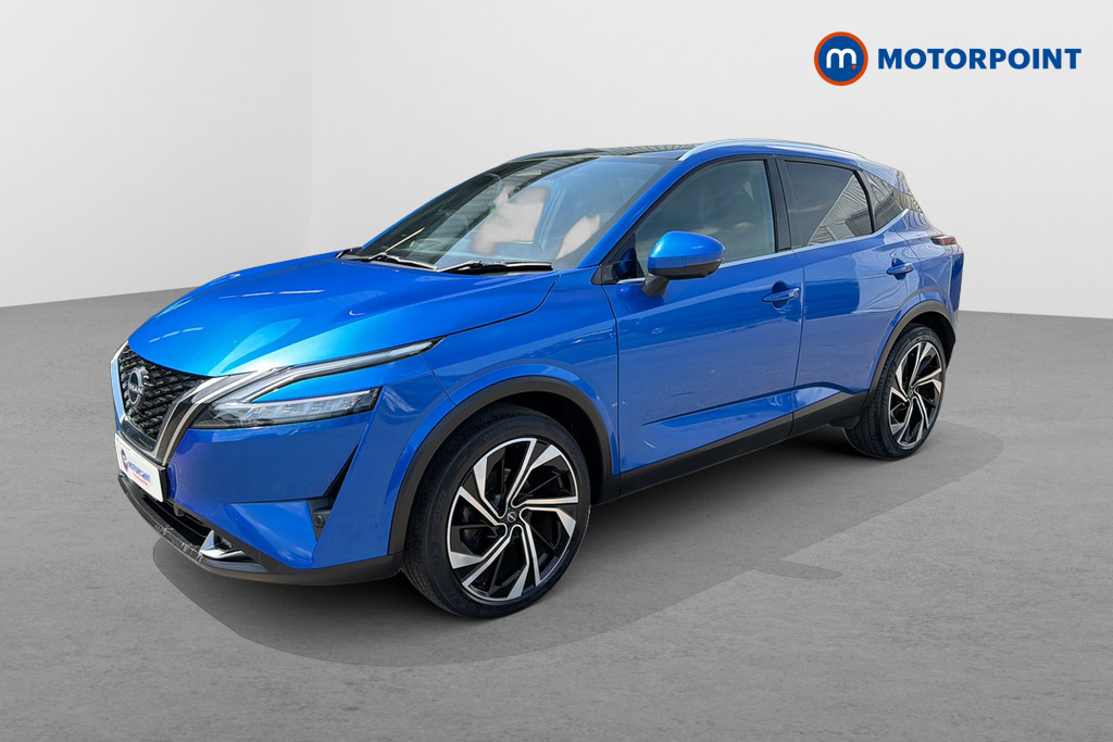 Nissan Qashqai 1.3 Dig-t Mh 158 Tekna-plus Xtronic LL72VHJ Blue #3