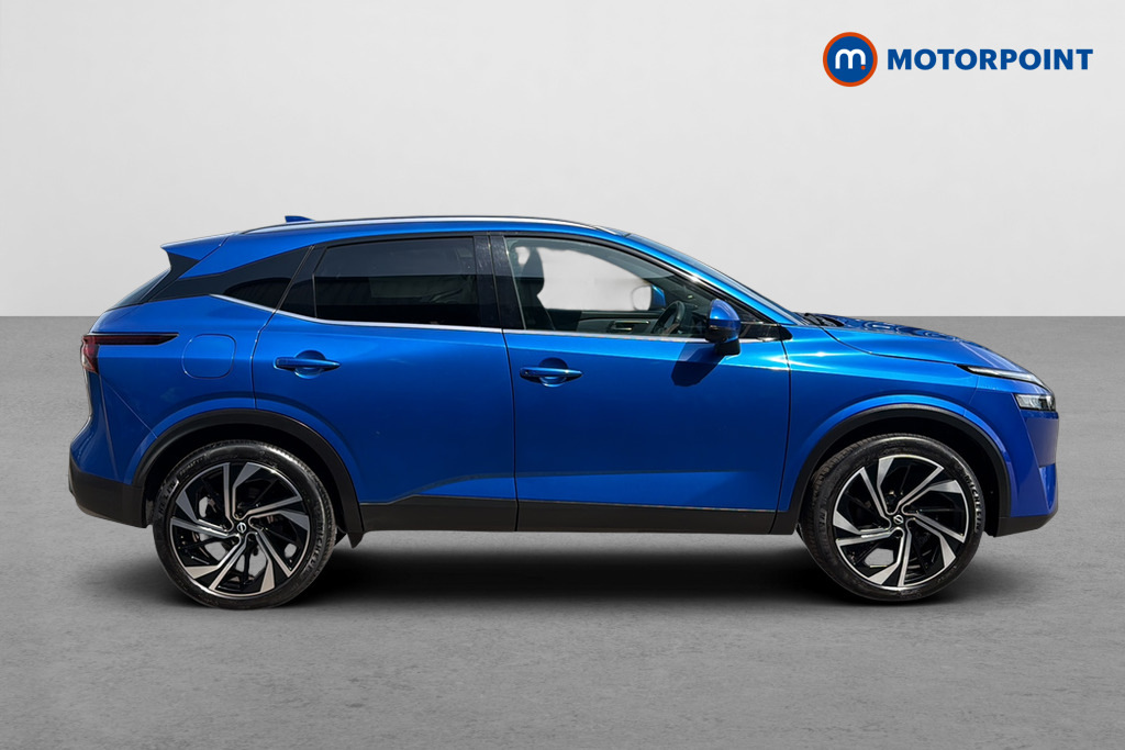 Nissan Qashqai 1.3 Dig-t Mh 158 Tekna-plus Xtronic LL72VHJ Blue #4