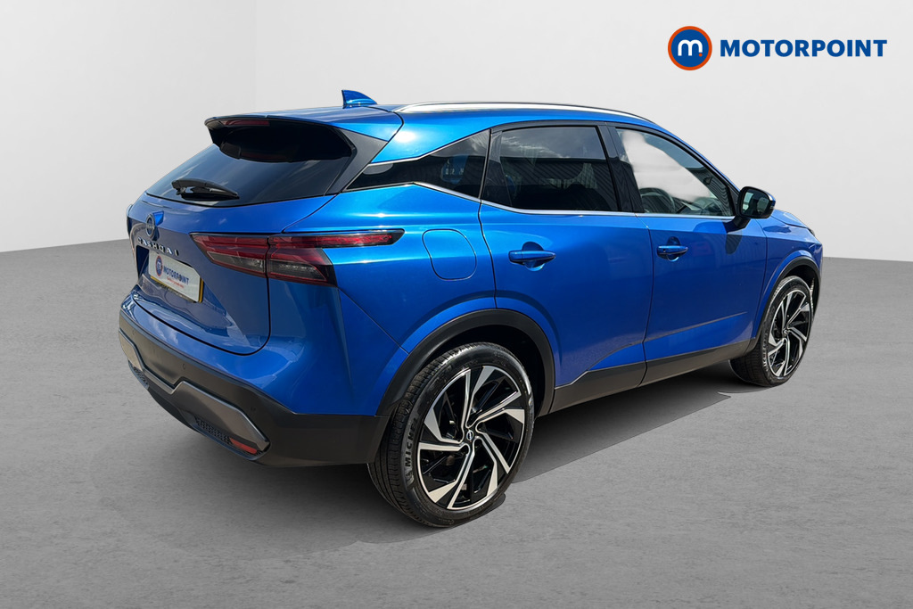 Nissan Qashqai 1.3 Dig-t Mh 158 Tekna-plus Xtronic LL72VHJ Blue #5
