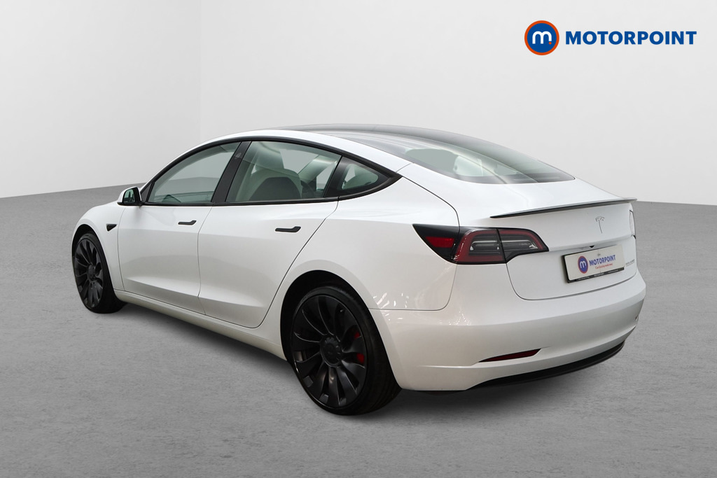 Tesla Model 3 Performance Awd Performance Upgrade White #5