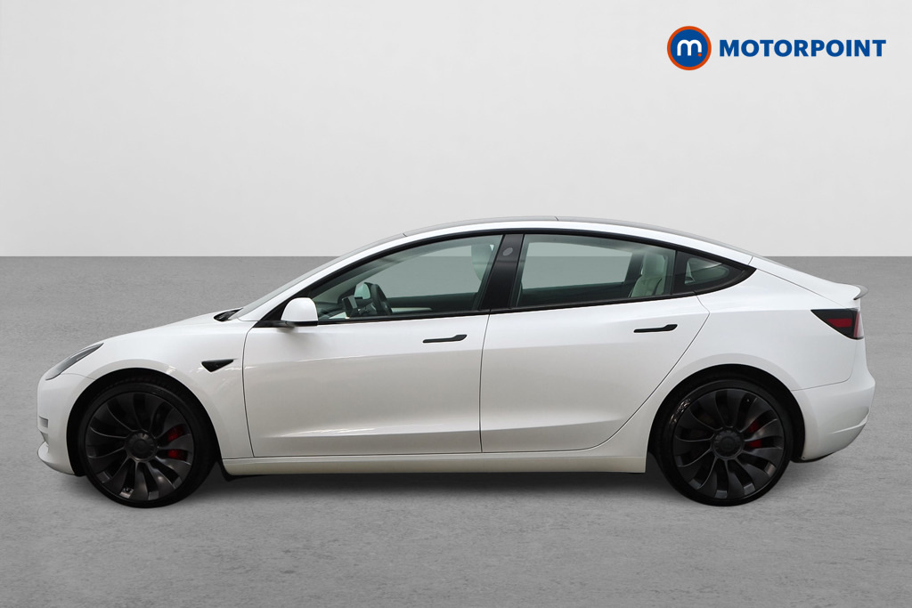 Tesla Model 3 Performance Awd Performance Upgrade White #4