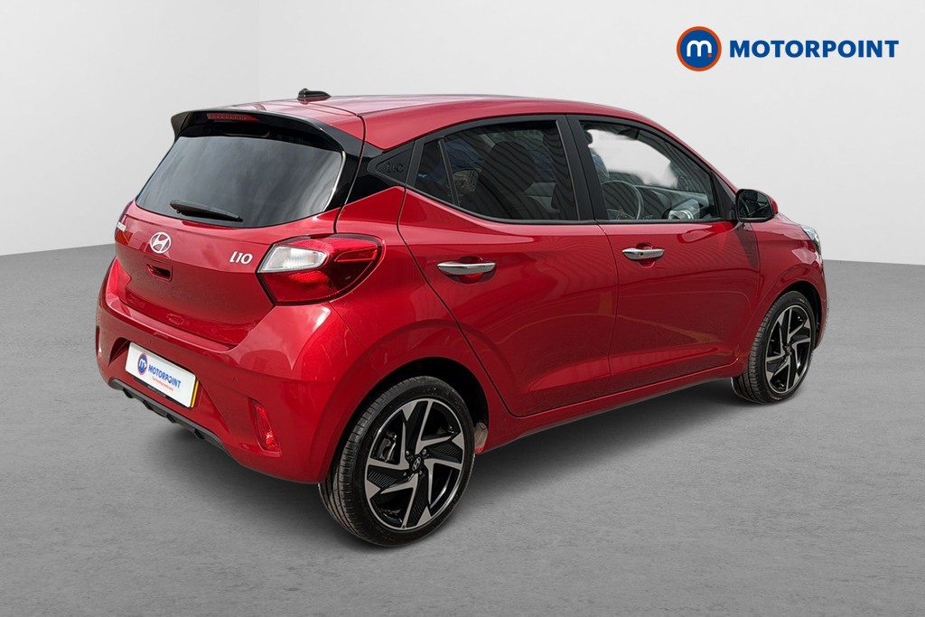 Hyundai I10 1.2 79 Premium Nav LP74USZ Red #5