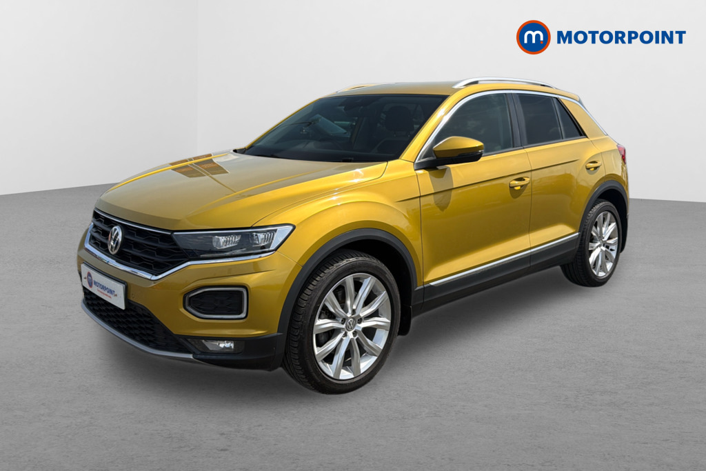 Volkswagen T-Roc 2.0 Tsi 4Motion Sel Dsg Yellow #3