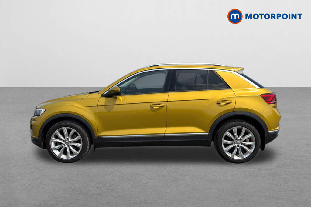 Volkswagen T-Roc 2.0 Tsi 4Motion Sel Dsg Yellow #4