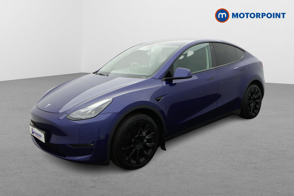 Tesla Model Y Long Range Awd GJ72OBG Blue #3
