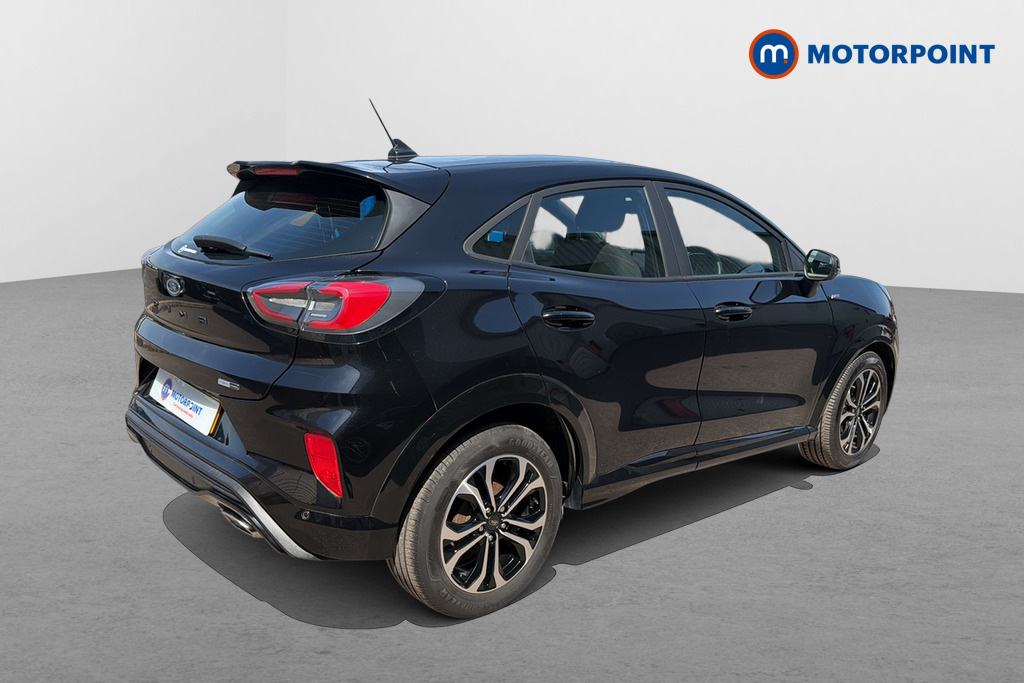 Ford Puma 1.0 Ecoboost Hybrid Mhev St-line Dct EK72XLM Black #5
