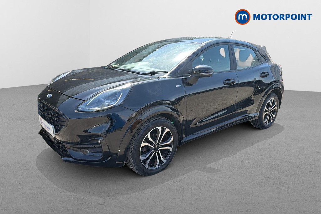 Ford Puma 1.0 Ecoboost Hybrid Mhev St-line Dct EK72XLM Black #3