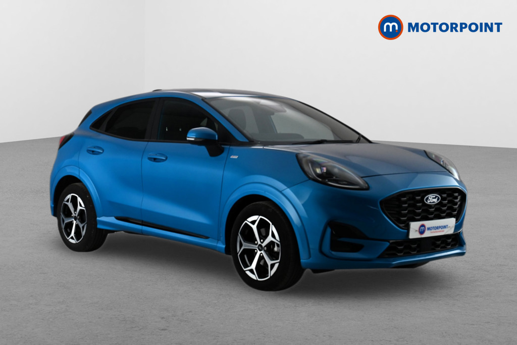 Ford Puma 1.0 Ecoboost Hybrid Mhev St-line Dct Blue