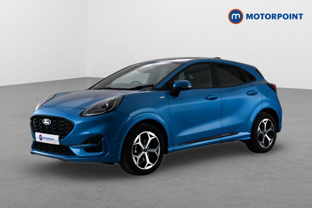 Ford Puma 1.0 Ecoboost Hybrid Mhev St-line Dct WR25AAO Blue #3